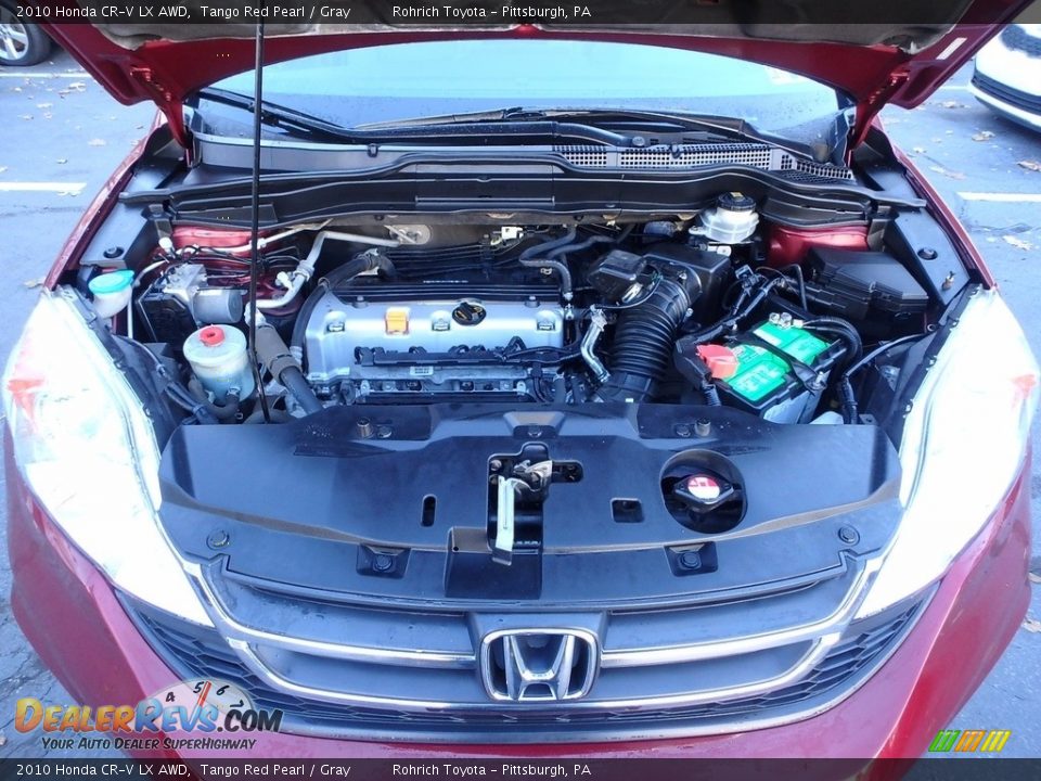 2010 Honda CR-V LX AWD Tango Red Pearl / Gray Photo #19