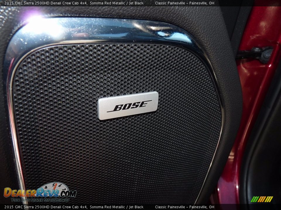 2015 GMC Sierra 2500HD Denali Crew Cab 4x4 Sonoma Red Metallic / Jet Black Photo #18