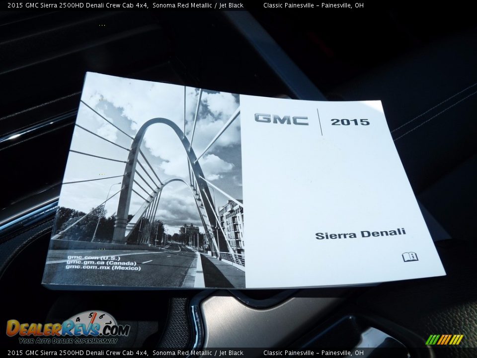 2015 GMC Sierra 2500HD Denali Crew Cab 4x4 Sonoma Red Metallic / Jet Black Photo #19