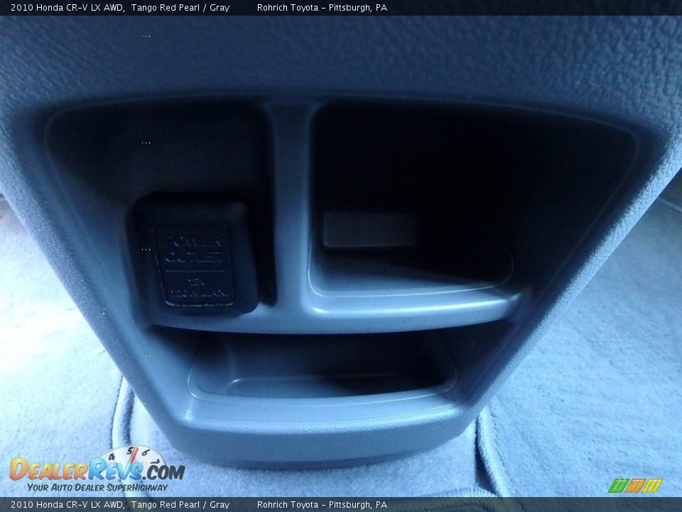2010 Honda CR-V LX AWD Tango Red Pearl / Gray Photo #22