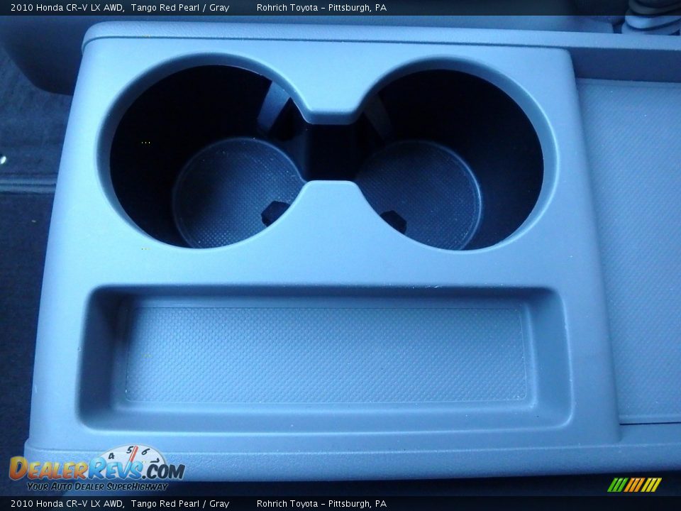 2010 Honda CR-V LX AWD Tango Red Pearl / Gray Photo #23