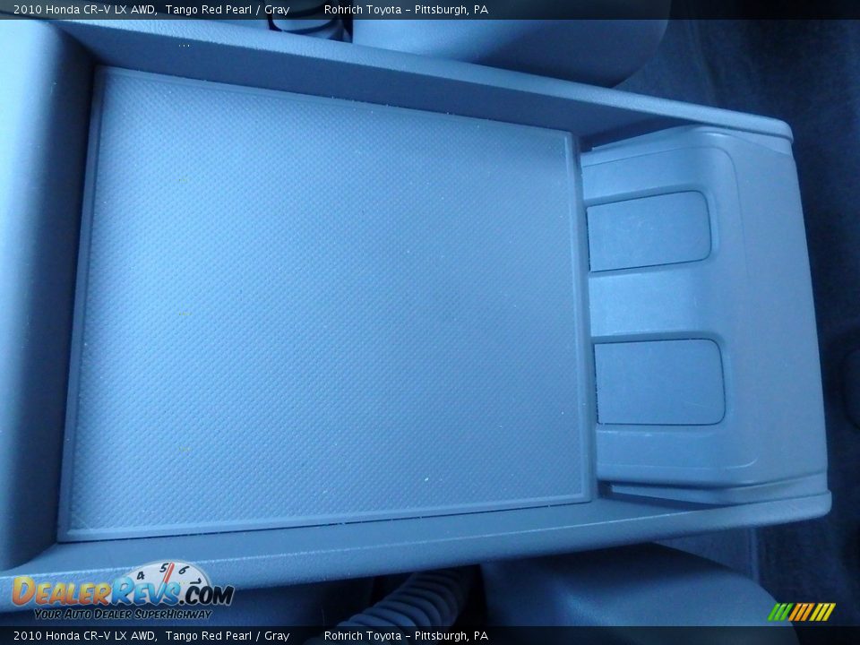 2010 Honda CR-V LX AWD Tango Red Pearl / Gray Photo #24