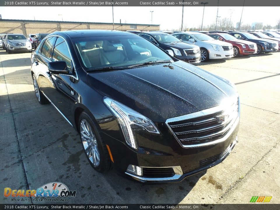 2018 Cadillac XTS Luxury Stellar Black Metallic / Shale/Jet Black Accents Photo #1