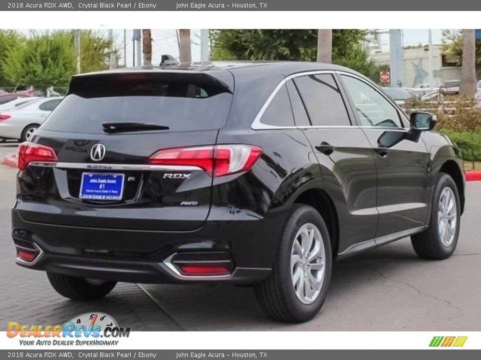 2018 Acura RDX AWD Crystal Black Pearl / Ebony Photo #7