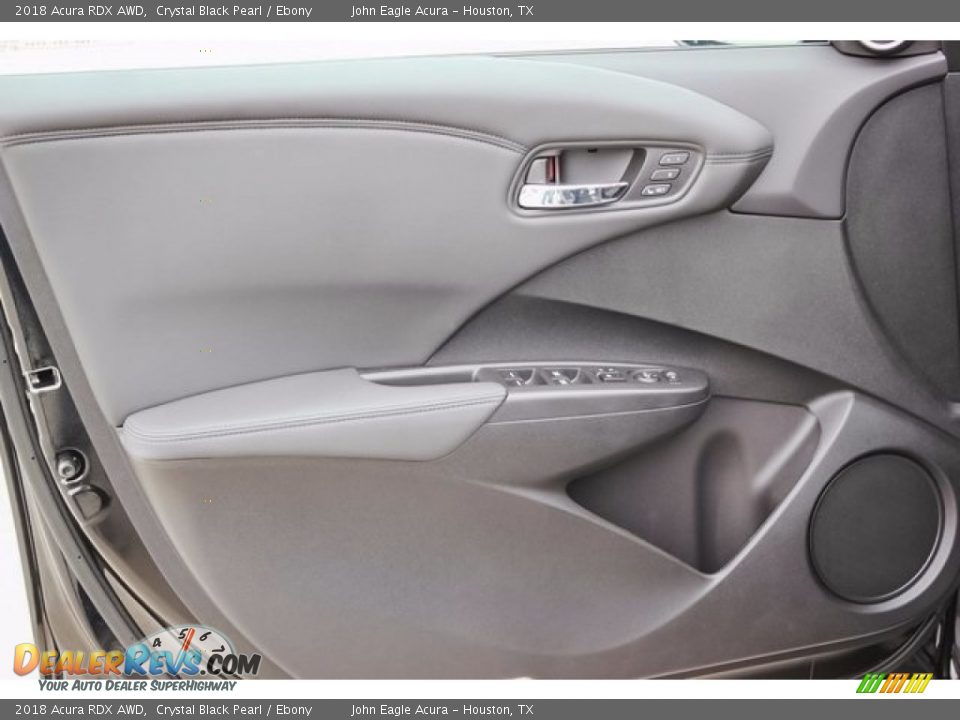 2018 Acura RDX AWD Crystal Black Pearl / Ebony Photo #11