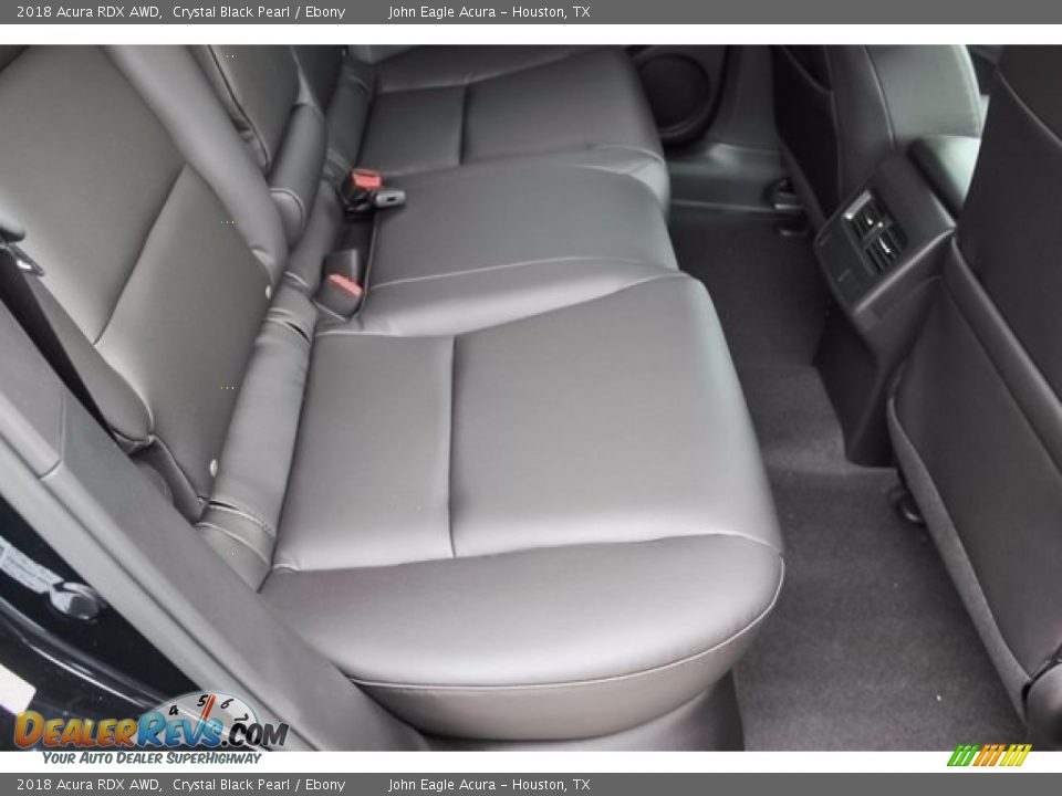 2018 Acura RDX AWD Crystal Black Pearl / Ebony Photo #21