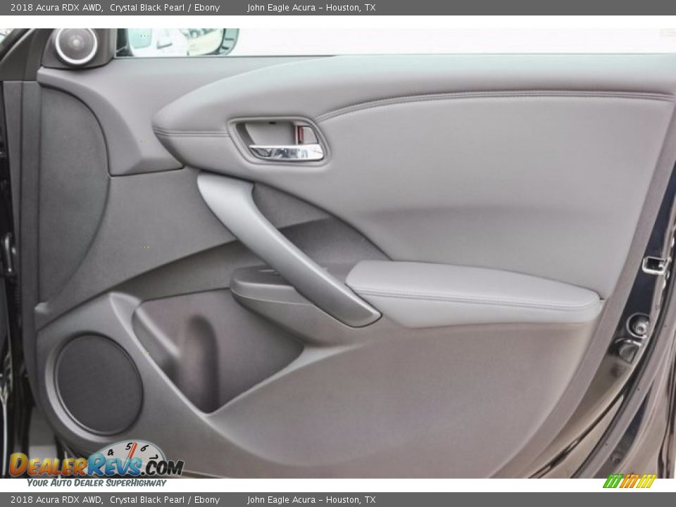 2018 Acura RDX AWD Crystal Black Pearl / Ebony Photo #23