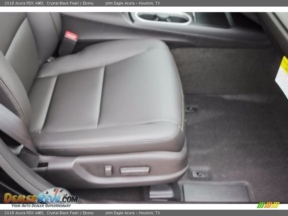 2018 Acura RDX AWD Crystal Black Pearl / Ebony Photo #24
