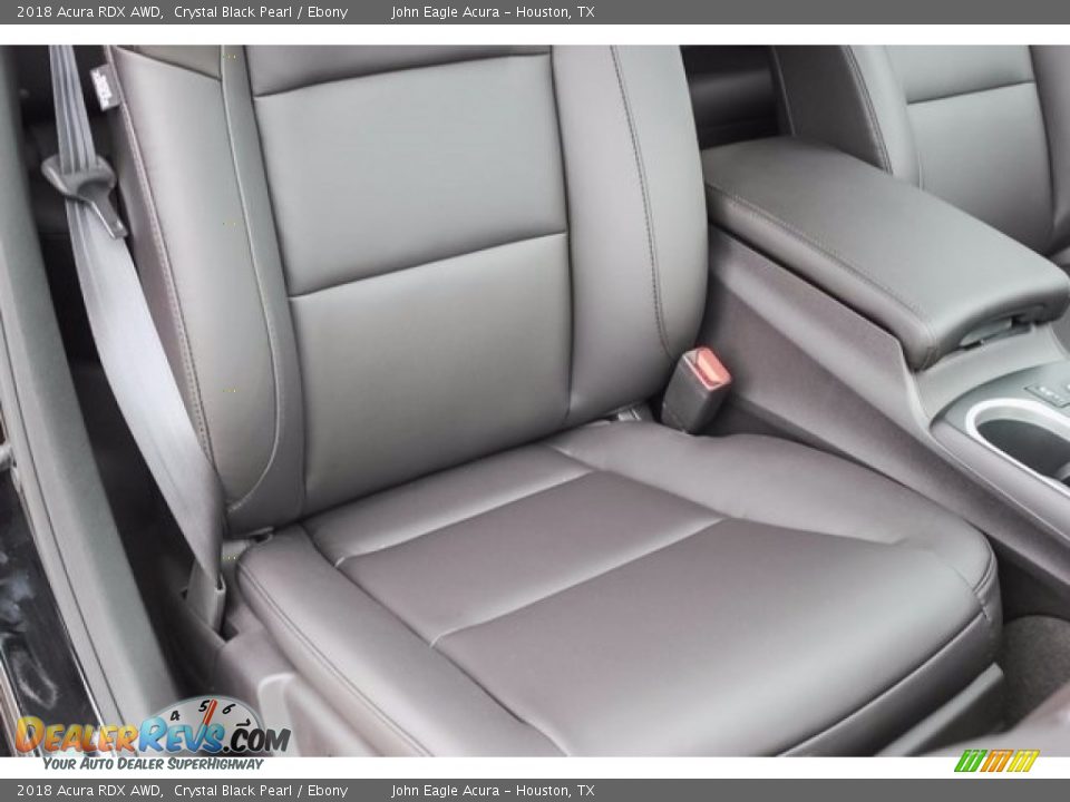 2018 Acura RDX AWD Crystal Black Pearl / Ebony Photo #25