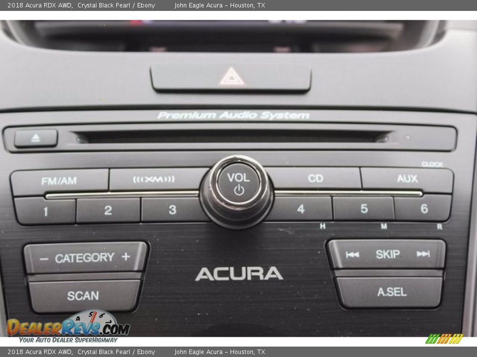 2018 Acura RDX AWD Crystal Black Pearl / Ebony Photo #32