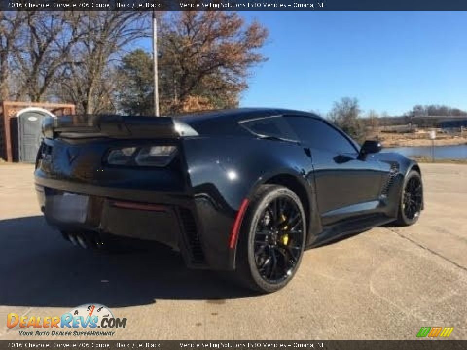 2016 Chevrolet Corvette Z06 Coupe Black / Jet Black Photo #8