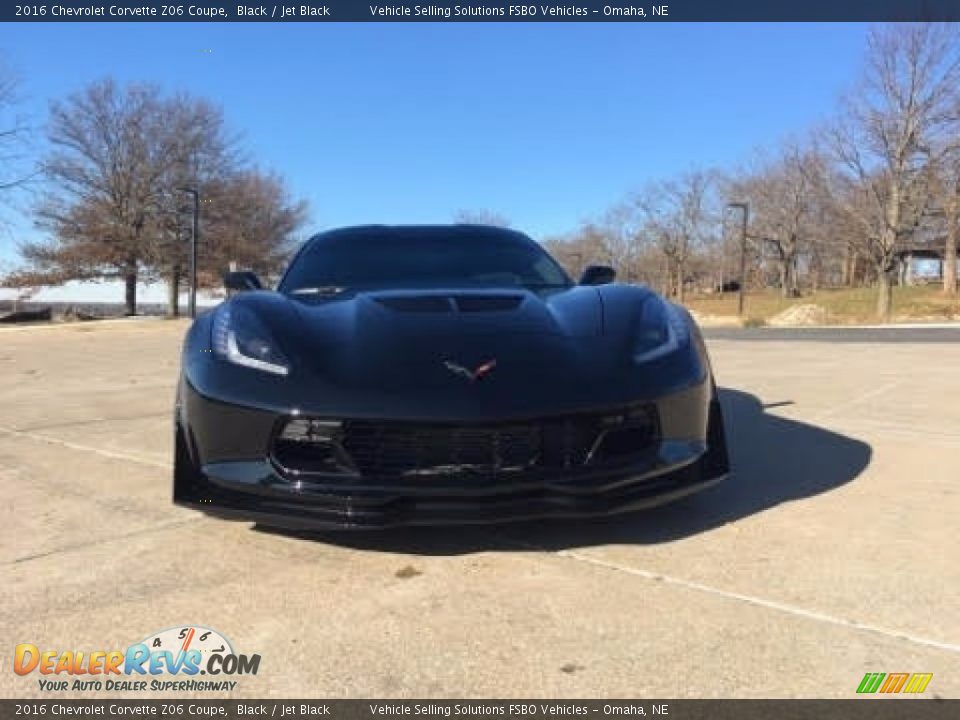 2016 Chevrolet Corvette Z06 Coupe Black / Jet Black Photo #10