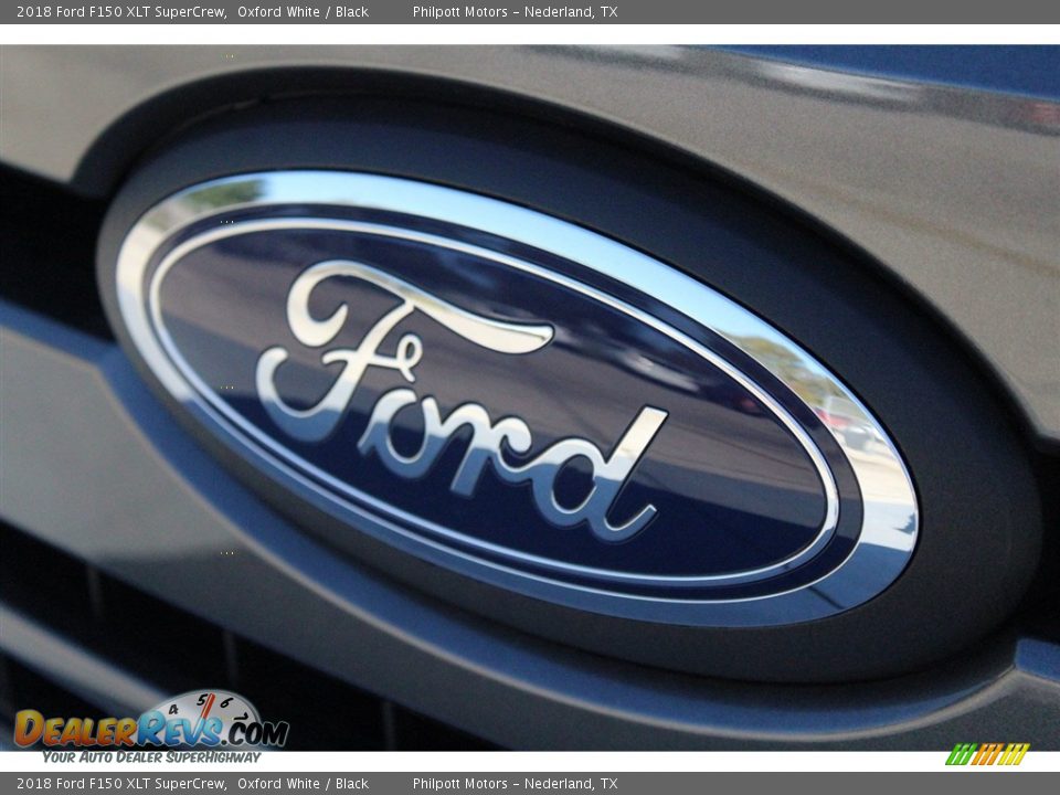 2018 Ford F150 XLT SuperCrew Oxford White / Black Photo #4