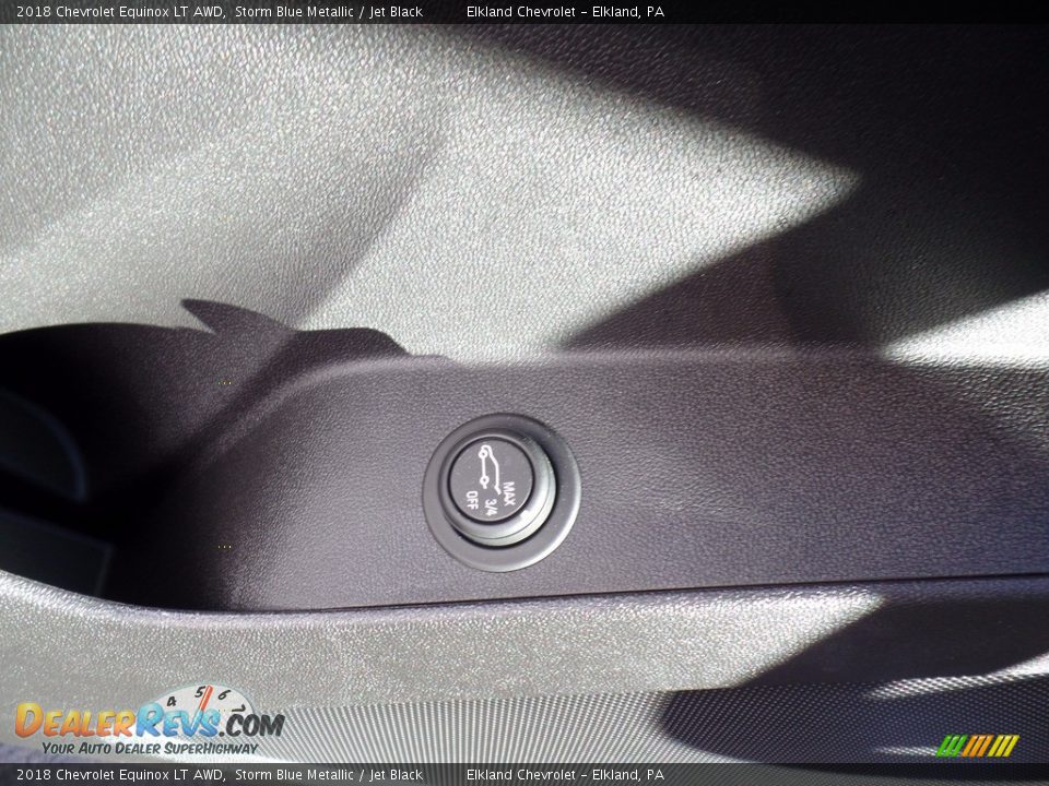 2018 Chevrolet Equinox LT AWD Storm Blue Metallic / Jet Black Photo #15