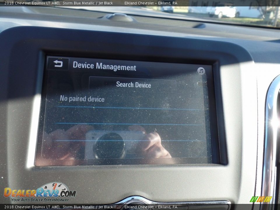 2018 Chevrolet Equinox LT AWD Storm Blue Metallic / Jet Black Photo #26