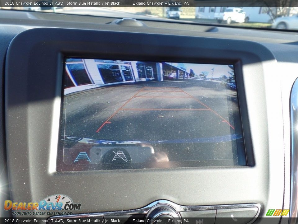 2018 Chevrolet Equinox LT AWD Storm Blue Metallic / Jet Black Photo #27
