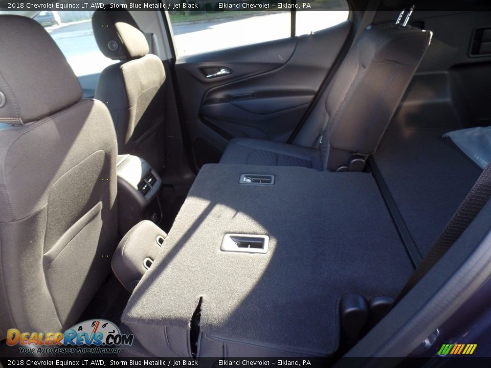 2018 Chevrolet Equinox LT AWD Storm Blue Metallic / Jet Black Photo #36