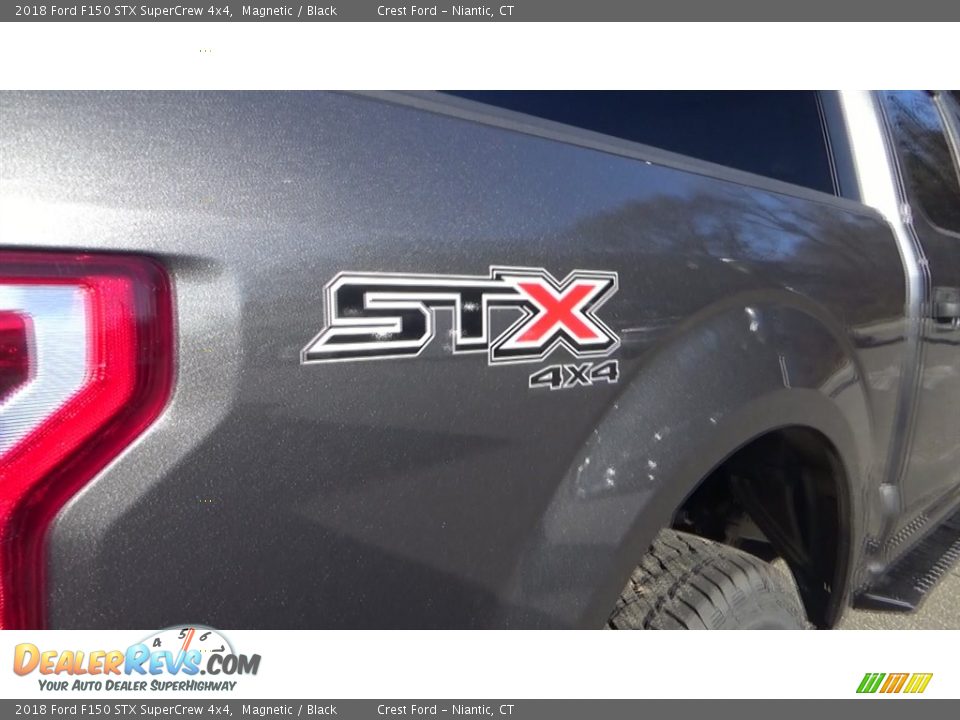 2018 Ford F150 STX SuperCrew 4x4 Magnetic / Black Photo #9