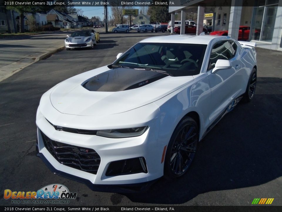 2018 Chevrolet Camaro ZL1 Coupe Summit White / Jet Black Photo #2