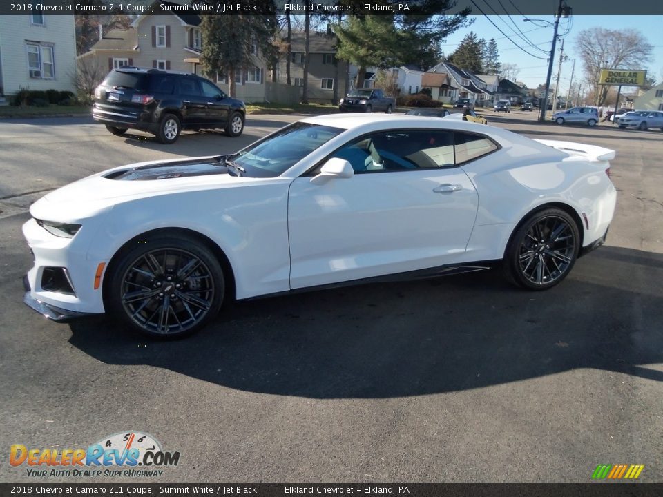 2018 Chevrolet Camaro ZL1 Coupe Summit White / Jet Black Photo #3