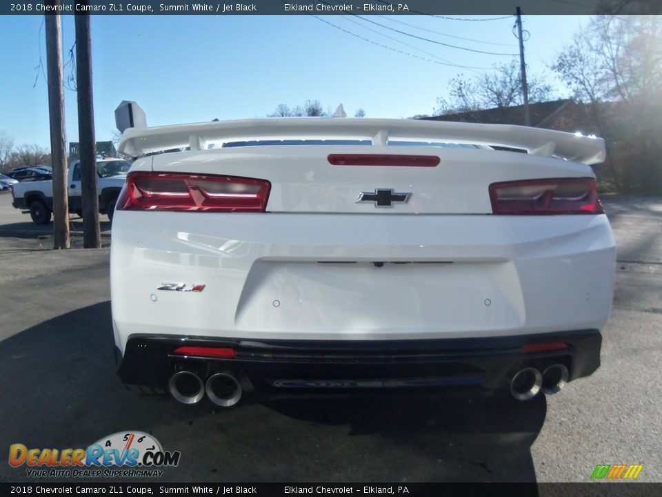 2018 Chevrolet Camaro ZL1 Coupe Summit White / Jet Black Photo #5