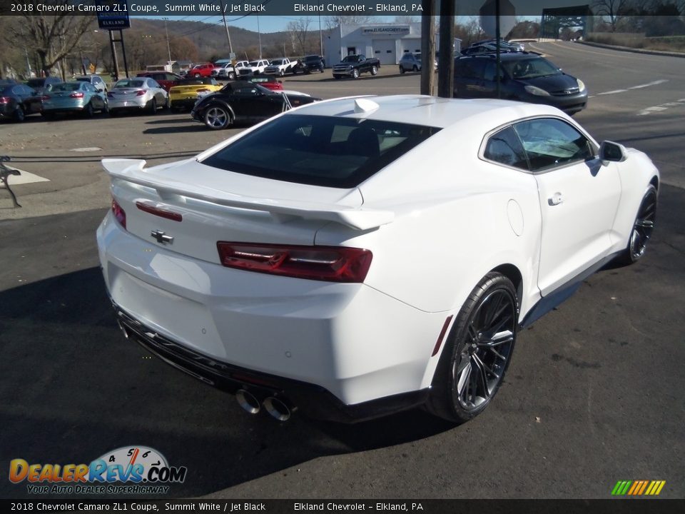 2018 Chevrolet Camaro ZL1 Coupe Summit White / Jet Black Photo #6
