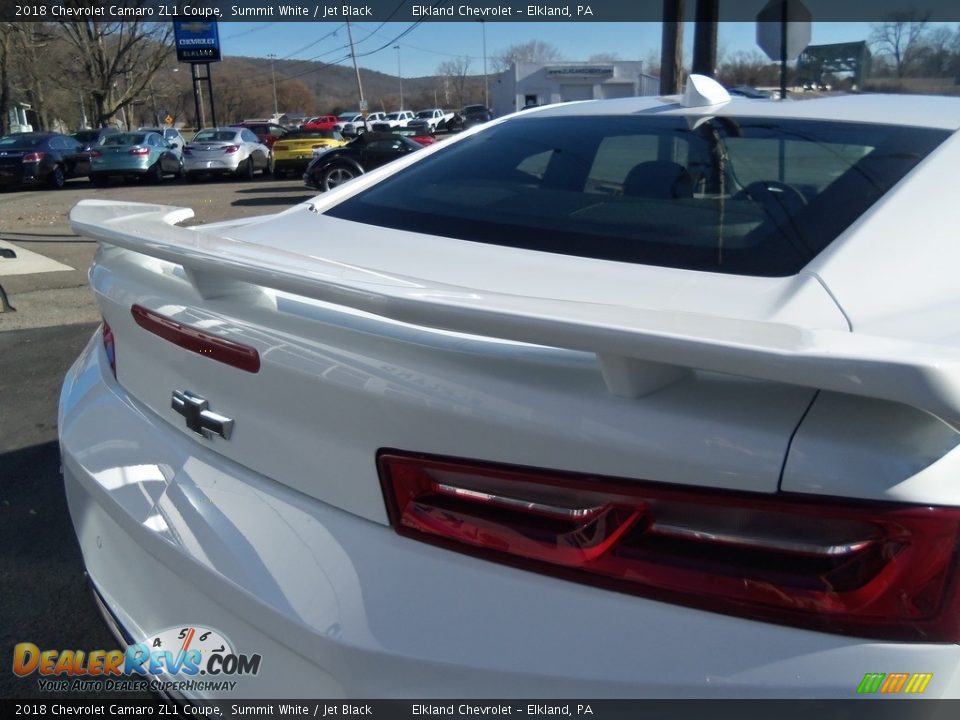 2018 Chevrolet Camaro ZL1 Coupe Summit White / Jet Black Photo #7