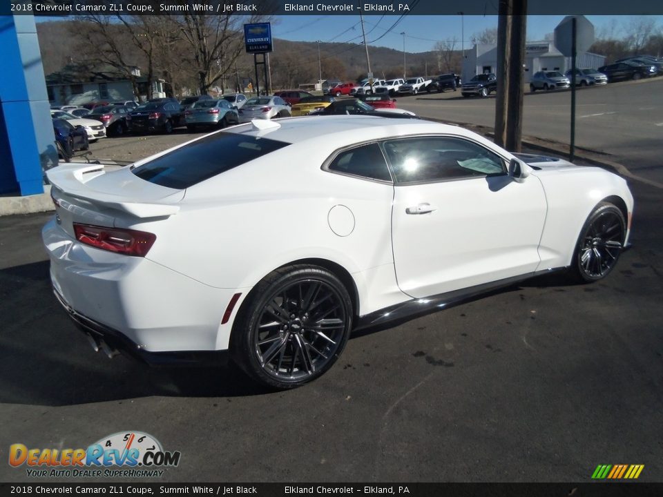 2018 Chevrolet Camaro ZL1 Coupe Summit White / Jet Black Photo #9