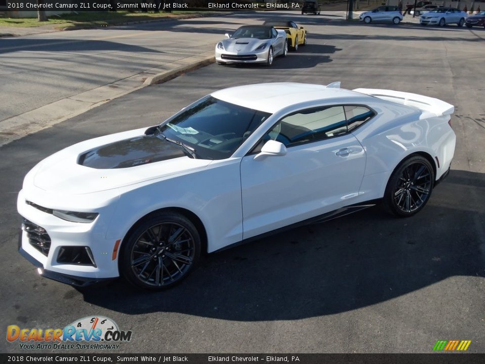Summit White 2018 Chevrolet Camaro ZL1 Coupe Photo #16