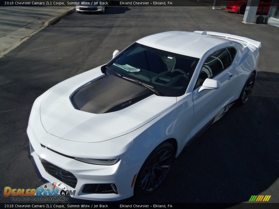 2018 Chevrolet Camaro ZL1 Coupe Summit White / Jet Black Photo #17