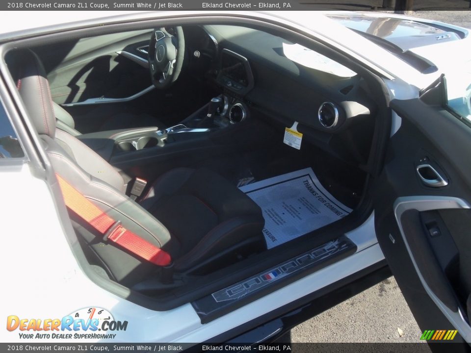 2018 Chevrolet Camaro ZL1 Coupe Summit White / Jet Black Photo #21