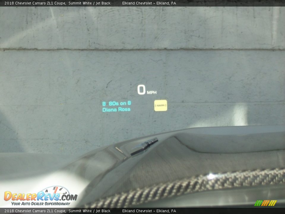 2018 Chevrolet Camaro ZL1 Coupe Summit White / Jet Black Photo #30