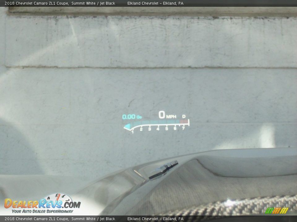 2018 Chevrolet Camaro ZL1 Coupe Summit White / Jet Black Photo #31
