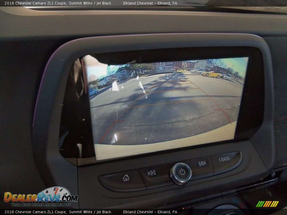 2018 Chevrolet Camaro ZL1 Coupe Summit White / Jet Black Photo #33
