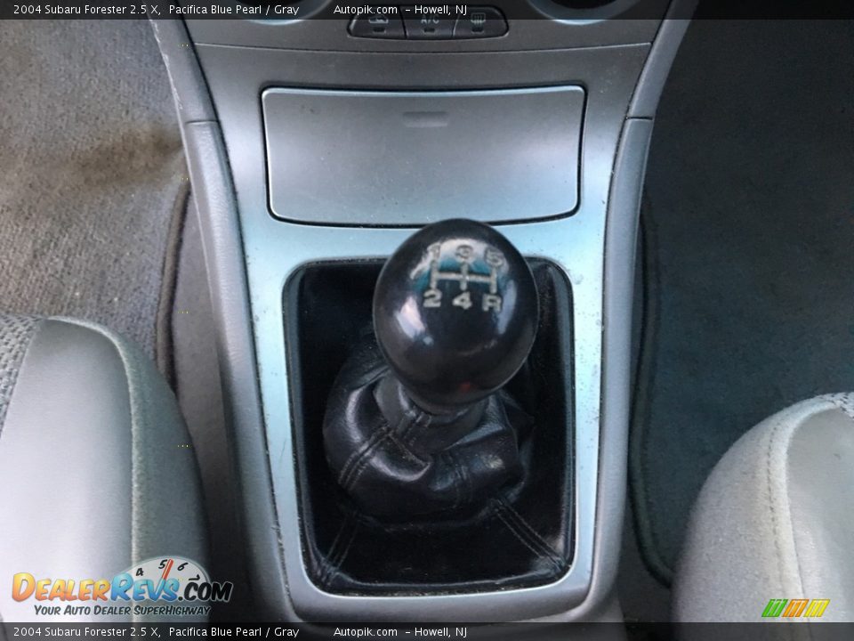 2004 Subaru Forester 2.5 X Pacifica Blue Pearl / Gray Photo #14
