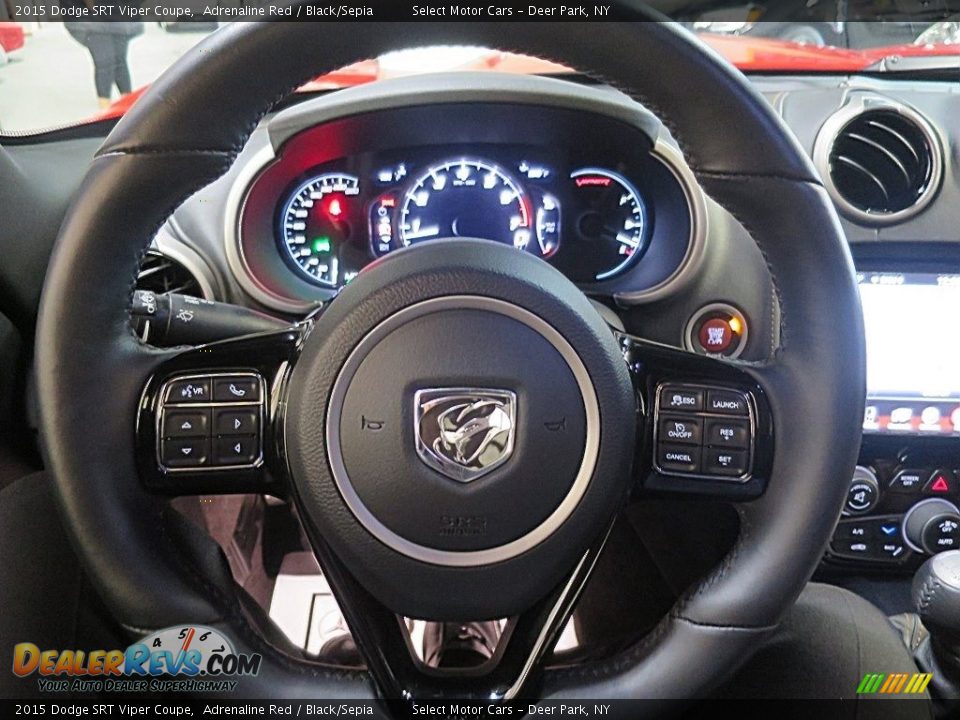 2015 Dodge SRT Viper Coupe Steering Wheel Photo #24