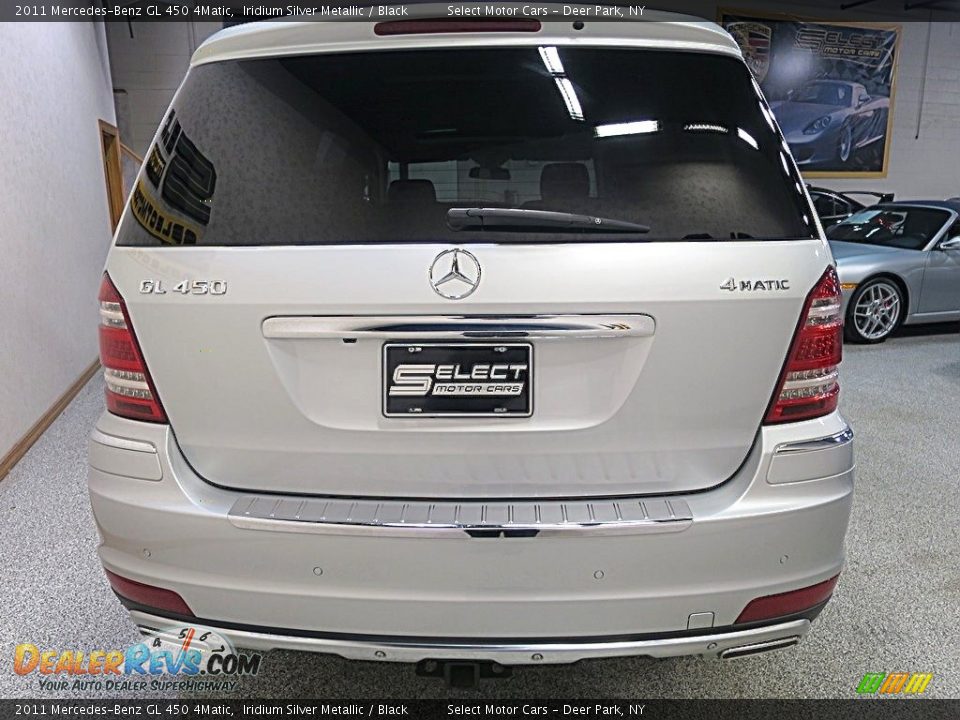 2011 Mercedes-Benz GL 450 4Matic Iridium Silver Metallic / Black Photo #5