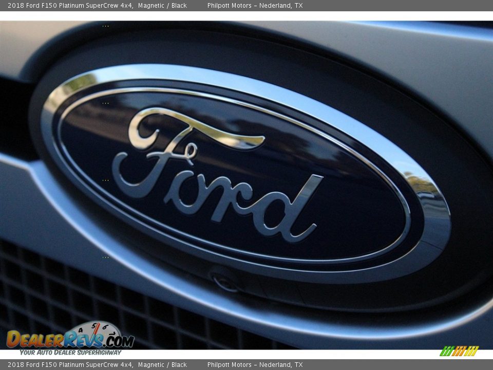 2018 Ford F150 Platinum SuperCrew 4x4 Magnetic / Black Photo #4