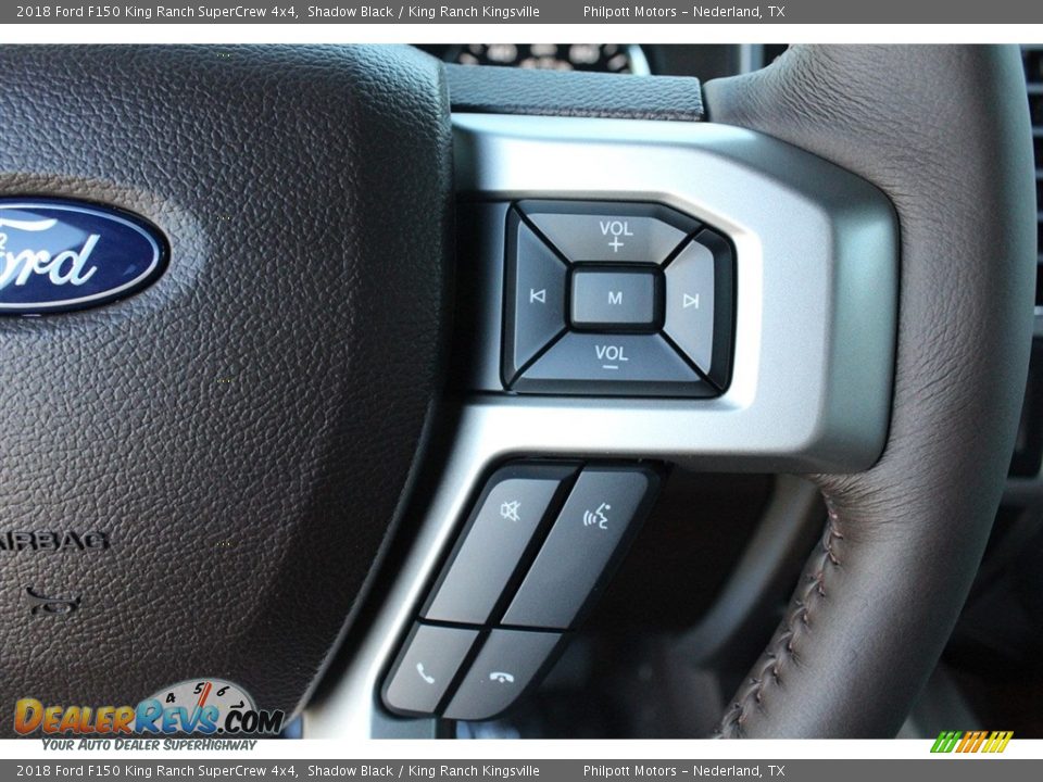 Controls of 2018 Ford F150 King Ranch SuperCrew 4x4 Photo #21