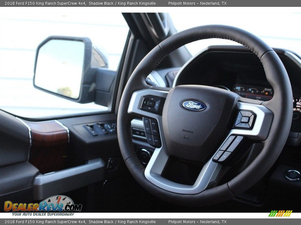 2018 Ford F150 King Ranch SuperCrew 4x4 Steering Wheel Photo #28