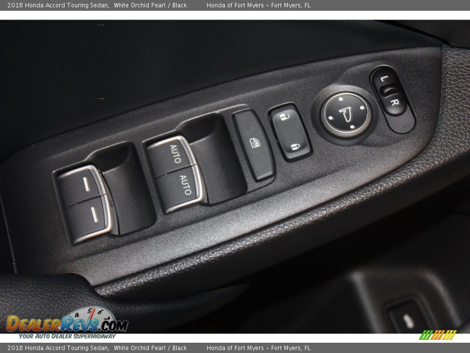 2018 Honda Accord Touring Sedan White Orchid Pearl / Black Photo #11