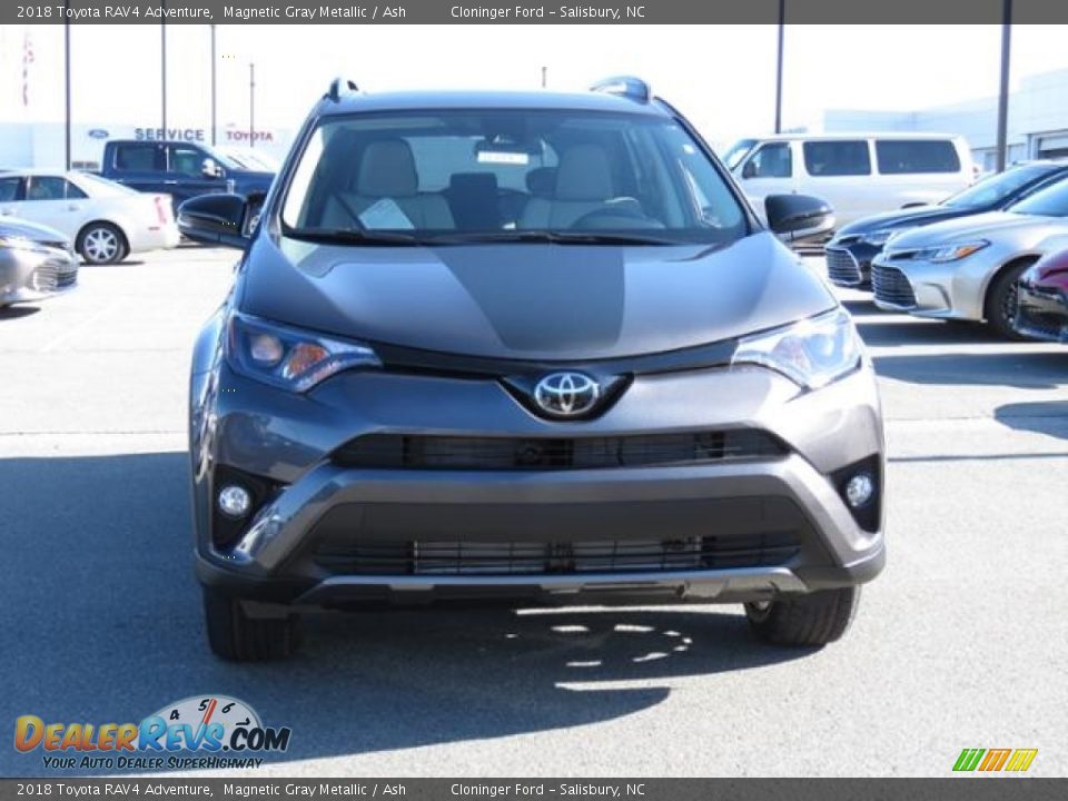2018 Toyota RAV4 Adventure Magnetic Gray Metallic / Ash Photo #2