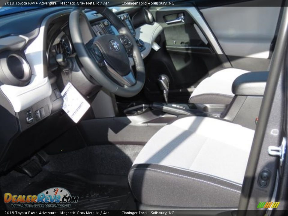 2018 Toyota RAV4 Adventure Magnetic Gray Metallic / Ash Photo #6