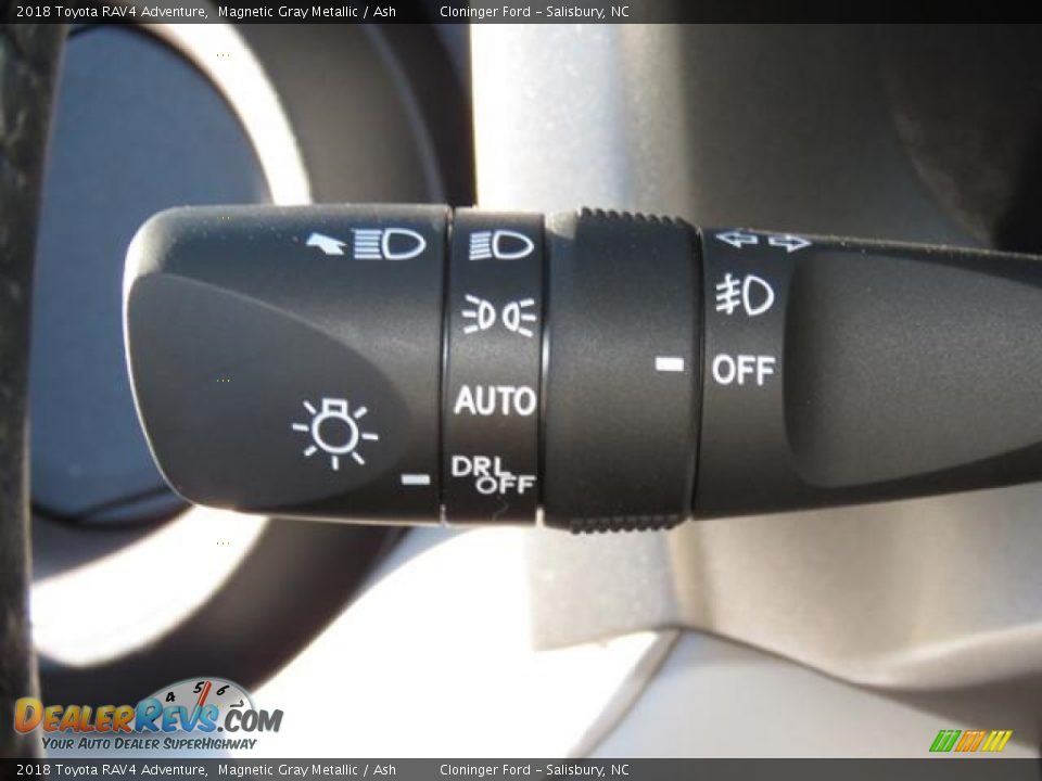 2018 Toyota RAV4 Adventure Magnetic Gray Metallic / Ash Photo #16