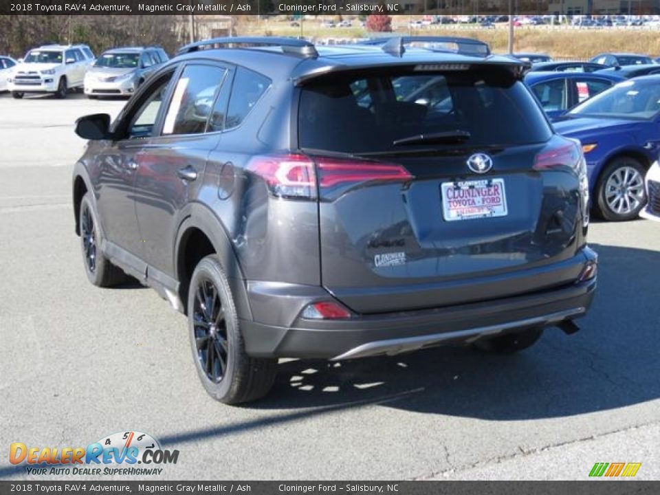 2018 Toyota RAV4 Adventure Magnetic Gray Metallic / Ash Photo #18