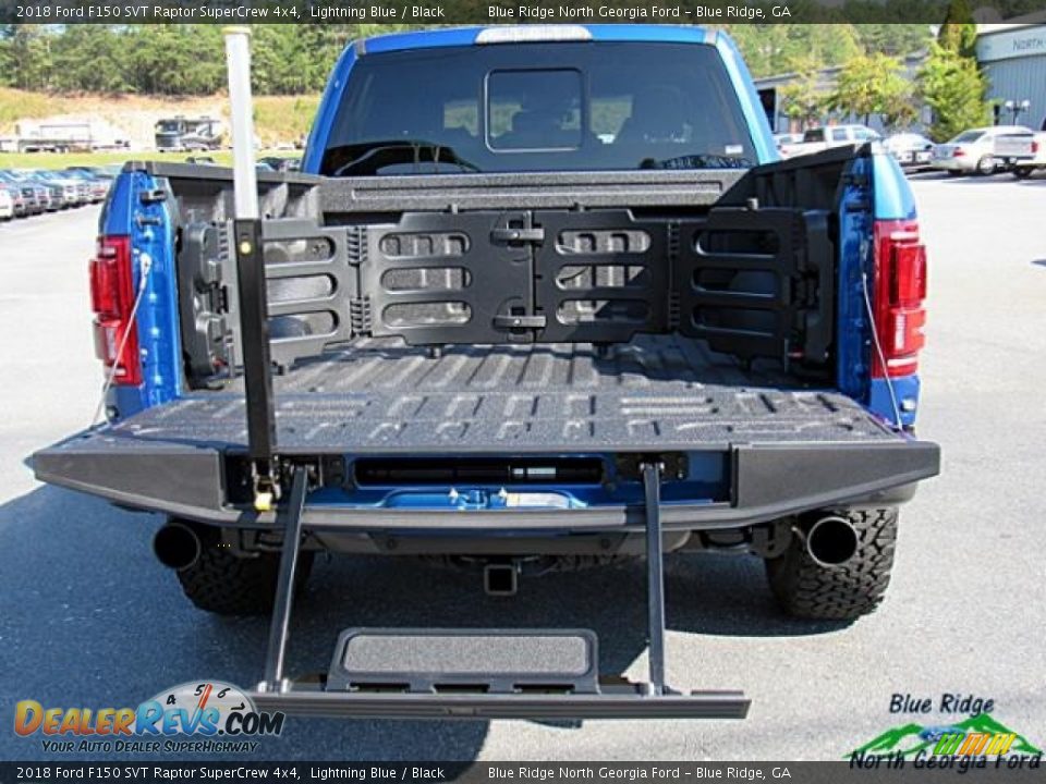 2018 Ford F150 SVT Raptor SuperCrew 4x4 Lightning Blue / Black Photo #11