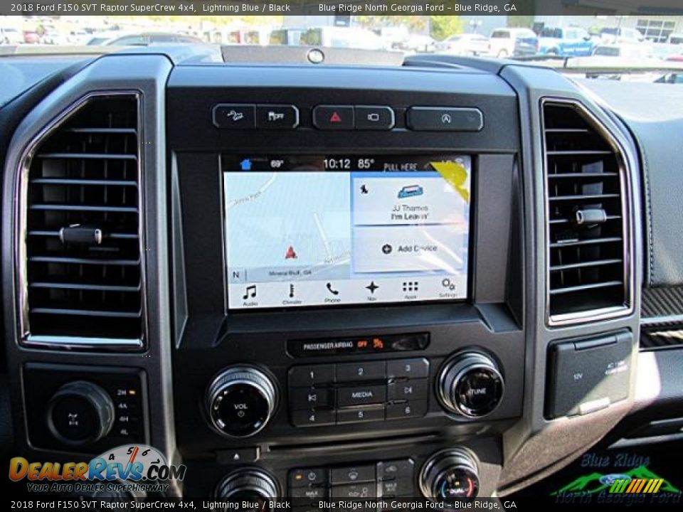 2018 Ford F150 SVT Raptor SuperCrew 4x4 Lightning Blue / Black Photo #18