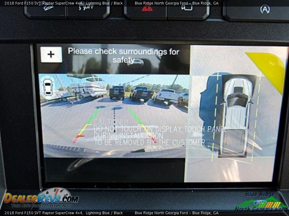 2018 Ford F150 SVT Raptor SuperCrew 4x4 Lightning Blue / Black Photo #21