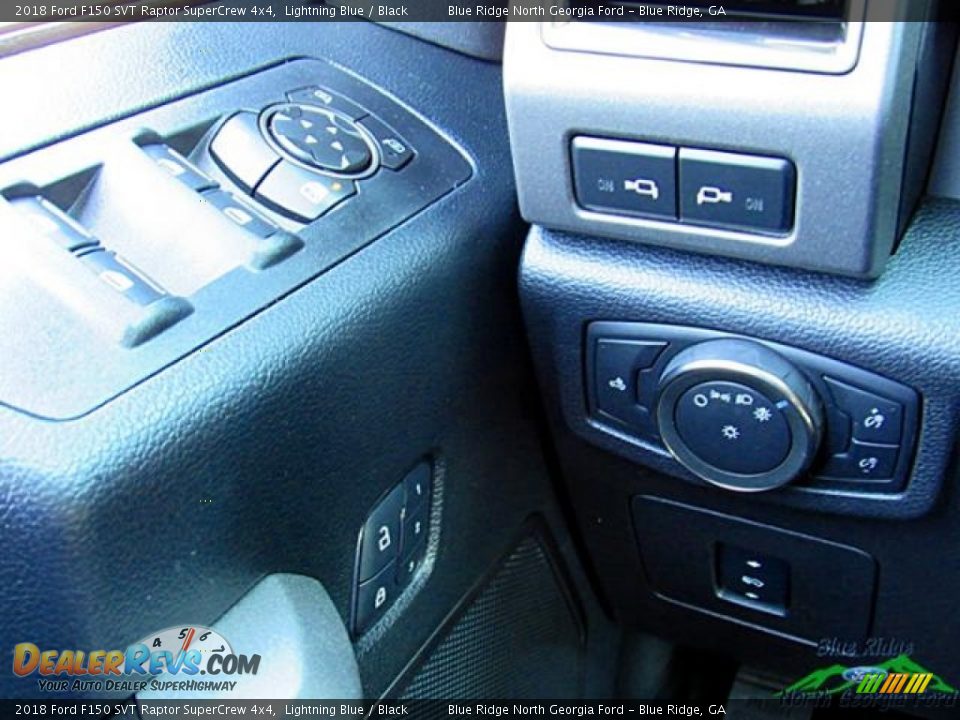 2018 Ford F150 SVT Raptor SuperCrew 4x4 Lightning Blue / Black Photo #23