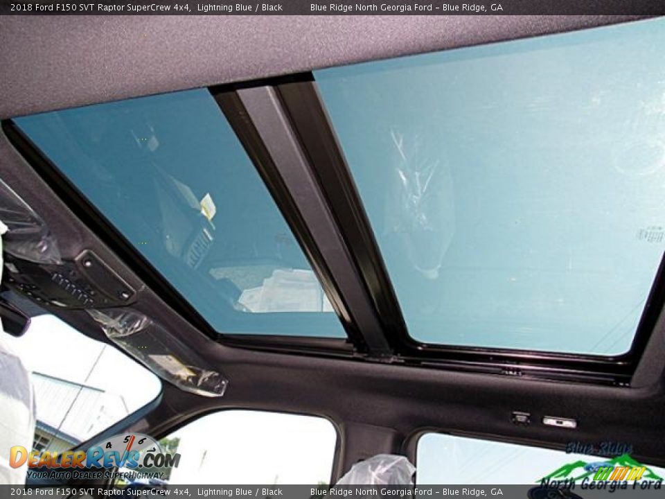 2018 Ford F150 SVT Raptor SuperCrew 4x4 Lightning Blue / Black Photo #25